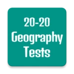 Logo of 20-20 Geography Quiz android Application 